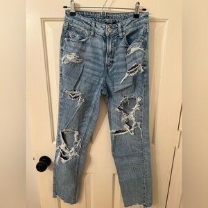 American Eagle Outfitters Light Wash Denim Jeans